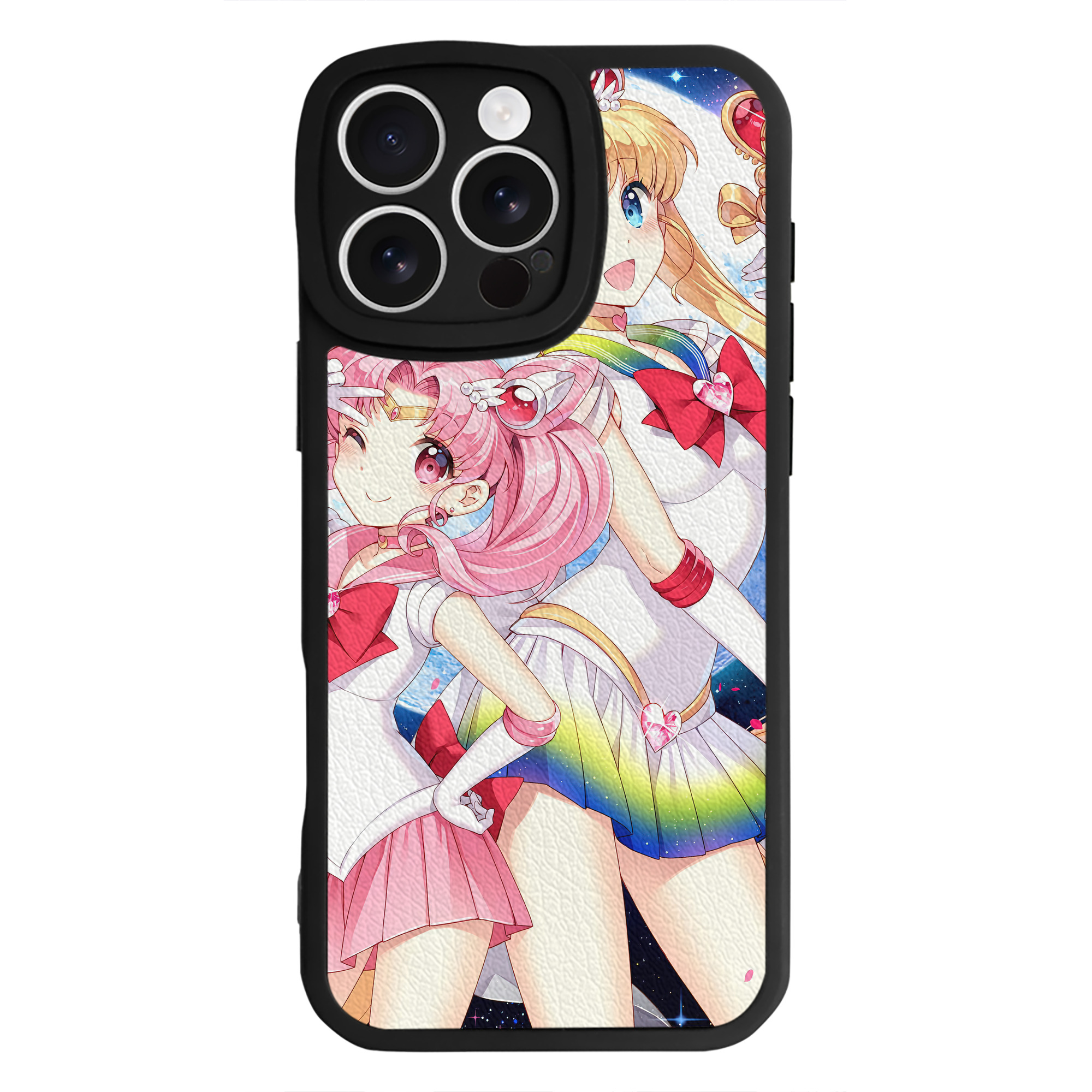 （画像用） 美少女戦士セーラームーン Sailor Moon 【iPhone 16シリーズ対応】シリコンスマホケース（レザー調） 材質：シリコン